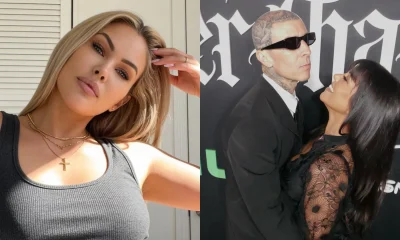 Ex-esposa de Travis Barker, Shanna Moakler, manda indireta para Kourtney Kardashian após foto em família