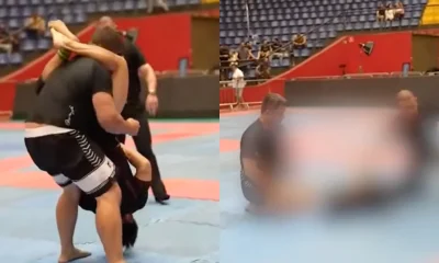 Lutador de Jiu-Jitsu se manifesta após golpe que deixou atleta sem movimentos no PR