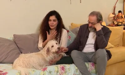 Letícia Sabatella celebra retorno de cachorro após disputa judicial: 'Olhou no meu olho'