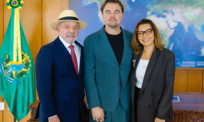 Leonardo DiCaprio no Planalto: Lula e Janja discutem com ator sobre Amazônia, clima e povos indígenas