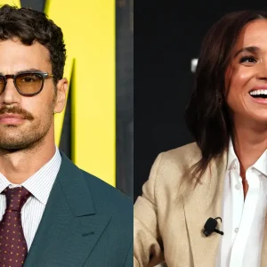 Theo James reage com humor a rumores de Meghan Markle em "Magnatas do Crime"