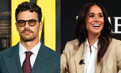 Theo James reage com humor a rumores de Meghan Markle em "Magnatas do Crime"