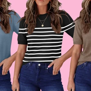 Blusa de Verão a Outono por R$8 na Amazon: Compradores Dizem que "Parece Cashmere" e "Muito Sofisticada"