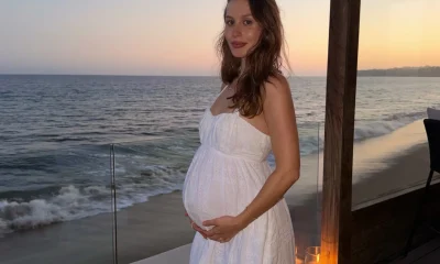 Filha grávida de Candace Cameron Bure, Natasha Perry, desmente rumores de parto e rebate críticas sobre monetização