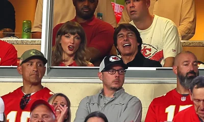 Taylor Swift Brilha ao Lado de Tom Cruise no Jogo de Estreia do Marido Travis Kelce no Kansas City Chiefs