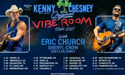 Kenny Chesney anuncia turnê épica em 2027 com astros como Eric Church e Sheryl Crow: "Senti falta disso"