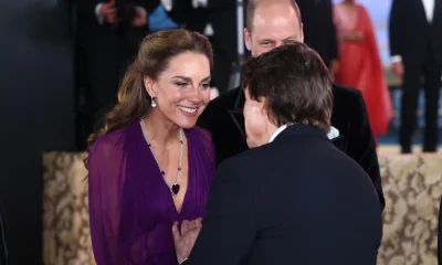 Kate Middleton Brilha com Colar de R$ 360 Mil e Momento Doce com Tom Cruise na Estreia de 'Digger'