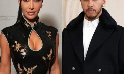 Kim Kardashian e Lewis Hamilton são flagrados em clima de romance em Paris, trocam beijos apaixonados sob a Torre Eiffel