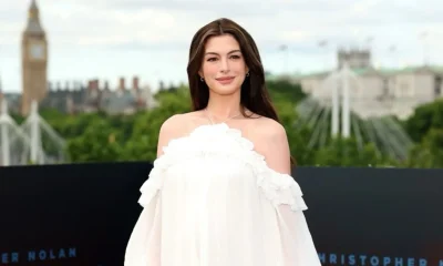 Anne Hathaway revela inspiração para looks de maternidade: Rihanna mudou o jogo!