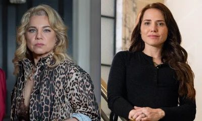 Adriana impede Pilar de humilhar Andreia em jantar de noivado