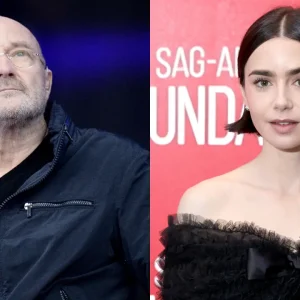 Phil Collins revela medo da filha Lily Collins durante luta contra alcoolismo