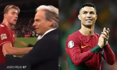 Atacante dinamarquês explica empurrão em Jorge Jesus e nega 'vingança' por Cristiano Ronaldo