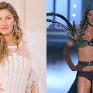 Gisele Bündchen surge de muletas e bota ortopédica em meio a rumores de retorno ao Victoria's Secret
