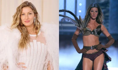 Gisele Bündchen surge de muletas e bota ortopédica em meio a rumores de retorno ao Victoria's Secret