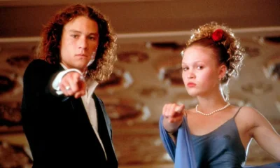 Julia Stiles emociona ao homenagear Heath Ledger em competição de dança com elenco de "10 Coisas que Eu Odeio em Você"