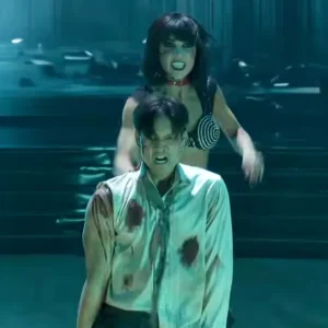 Harry Shum Jr. e Jenna Johnson chocam em dança assustadora de 'Toxic' de Britney Spears no DWTS e conquistam nota máxima