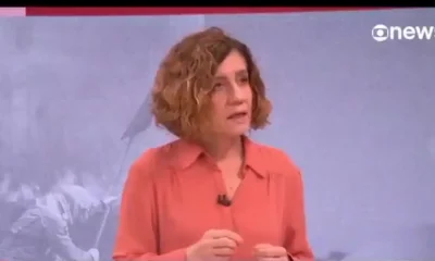 Miriam Leitão passa mal ao vivo na GloboNews e recebe apoio de apresentadora