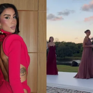 Bianca Andrade surge sozinha em casamento de Juliette e web teoriza; Gil do Vigor explica atraso