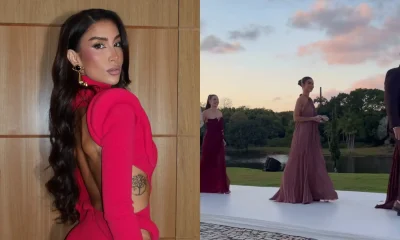 Bianca Andrade surge sozinha em casamento de Juliette e web teoriza; Gil do Vigor explica atraso