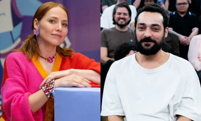 Letícia Colin revela desconforto em cenas de beijo com Eduardo Sterblitch em "Os Outros"