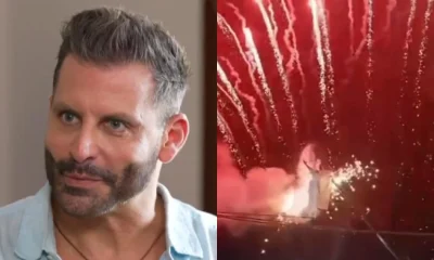 Henri Castelli vive momento de pânico em 'A Paixão de Cristo' com fogo no figurino, veja o vídeo chocante!