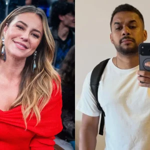 Paolla Oliveira desmente romance com Mestre Fafá da Grande Rio e critica 'fanfic' jornalística: 'Amigos'