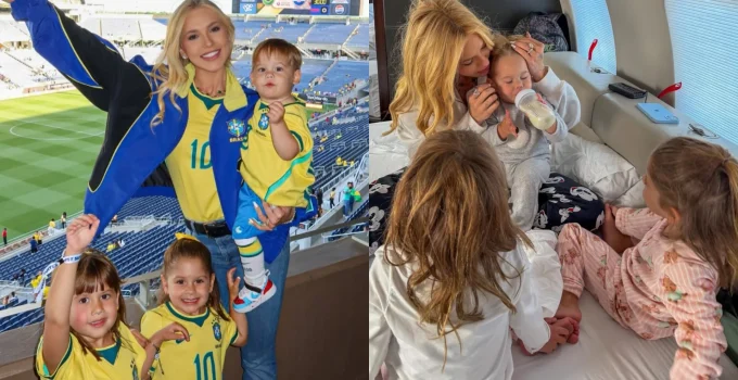 Virginia Fonseca muda rotina das filhas após polêmica com Zé Felipe sobre viagens e escola: "prioridade é estudar"