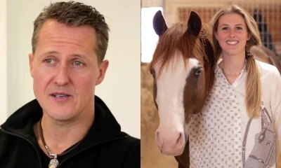Filha de Michael Schumacher, Gina, quebra o silêncio pela primeira vez sobre o grave acidente do pai e revela como o hipismo se tornou seu refúgio após o trauma familiar