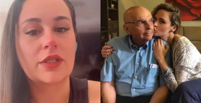 Irmã de Ana Paula Renault desmente boatos sobre estado de saúde do pai, Gerardo Henrique, de 96 anos: 'Ele está bem e se recuperando'