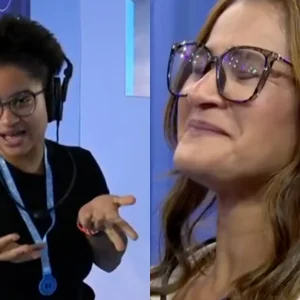 BBB 26: Milena, a "Pipoca" emociona ao reencontrar a mãe Neide em dinâmica especial, confira o recado emocionante e a reação dos brothers!