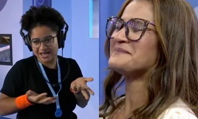 BBB 26: Milena, a "Pipoca" emociona ao reencontrar a mãe Neide em dinâmica especial, confira o recado emocionante e a reação dos brothers!