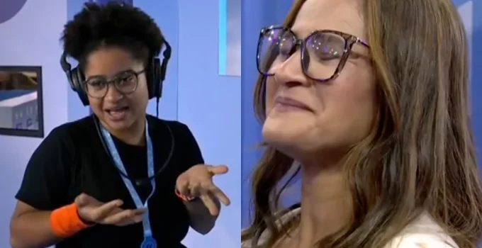 BBB 26: Milena, a "Pipoca" emociona ao reencontrar a mãe Neide em dinâmica especial, confira o recado emocionante e a reação dos brothers!