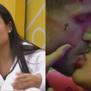 BBB 26: Jordana revela medo de produção expor ficada secreta com Jonas Sulzbach para outros participantes