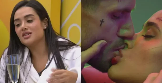 BBB 26: Jordana revela medo de produção expor ficada secreta com Jonas Sulzbach para outros participantes