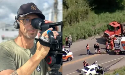 Tragédia na BR-381: Cinegrafista da Band morre em acidente minutos após reportar perigos da "rodovia da morte"