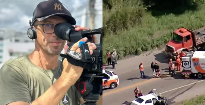 Tragédia na BR-381: Cinegrafista da Band morre em acidente minutos após reportar perigos da "rodovia da morte"