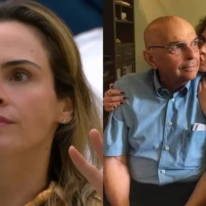 BBB 26: Ana Paula informada pela produção sobre morte do pai, Gerardo Renault, em momento chocante; 'Parece que eu estava sentindo'
