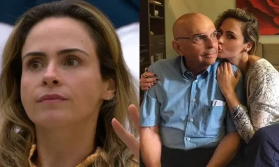 BBB 26: Ana Paula informada pela produção sobre morte do pai, Gerardo Renault, em momento chocante; 'Parece que eu estava sentindo'