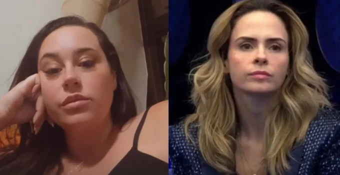 Irmã de Ana Paula Renault defende permanência no BBB 26 após morte do pai e rebate críticas: 'Opiniões vazias'