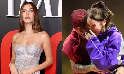 Hailey Bieber revela bastidores inusitados do convite a Billie Eilish para show de Justin Bieber no Coachella: 'Não poderíamos amá-la mais'
