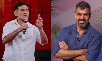 Enrique Diaz critica evento de Juliano Cazarré ao vivo no Domingão: "Matéria mais importante seria Ney Matogrosso"