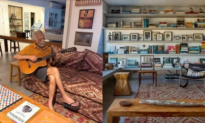 Gilberto Gil vende apartamento icônico em Copacabana após família crescer; veja fotos e o motivo da mudança