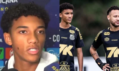 Robinho Jr. quebra silêncio: Tapa de Neymar, pedido de desculpas e decisão sobre futuro no Santos revelados