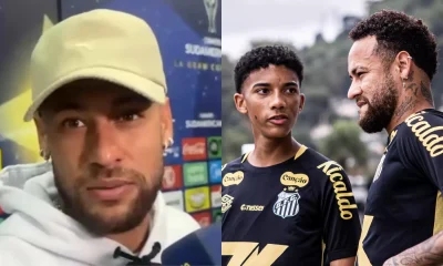 Neymar Jr. quebra o silêncio sobre briga com Robinho Jr. no Santos e revela bastidores: "Pedi desculpas"