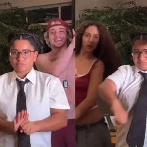 Milena reage com humor e inteligência a crítica sobre vídeo com Juliano Floss e Marina Sena: "Solução simples"