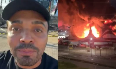 Tirullipa desabafa após incêndio destruir circo: "Não sobrou nada"; prejuízo milionário