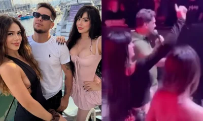 Pai de Melody defende filhas em show após boatos sobre voz da irmã