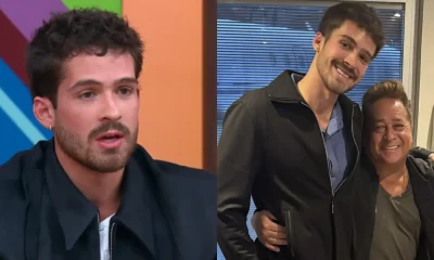 João Guilherme fala sobre divergências com o pai, Leonardo: 'Ele é disposto à conversa'