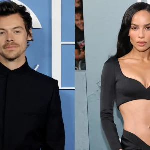 Harry Styles e Zoë Kravitz planejam casamento intimista no Reino Unido para o fim do ano, diz site