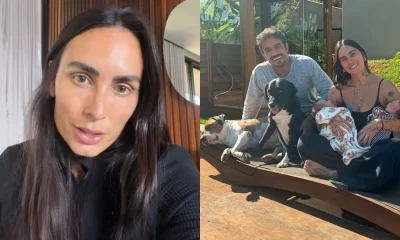 Clara Maia explica afastamento de cachorros após nascimento dos gêmeos: "Comportamentos perigosos"